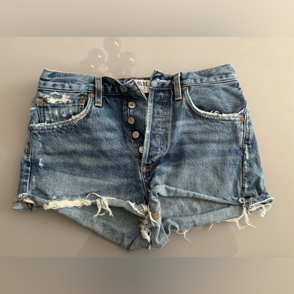 AGOLDE Los Angeles premium Jean shorts - Picture 1 of 2